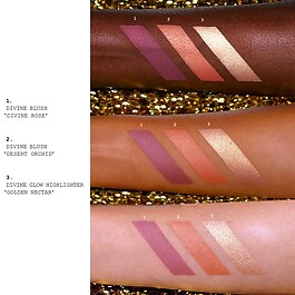 Divine Blush + Glow Trio Galactic Sun - Paleta Blush Iluminadora